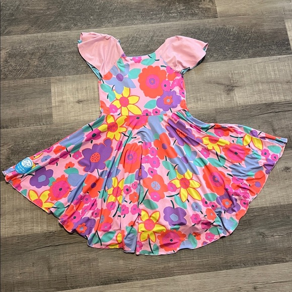 Twirly Girl reversible dress size 8 - Picture 2 of 15